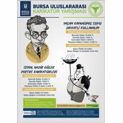 BURSA ULUSLARARASI KARİKATÜR YARIŞMASI - BURSA/TÜRKİYE - 2021
